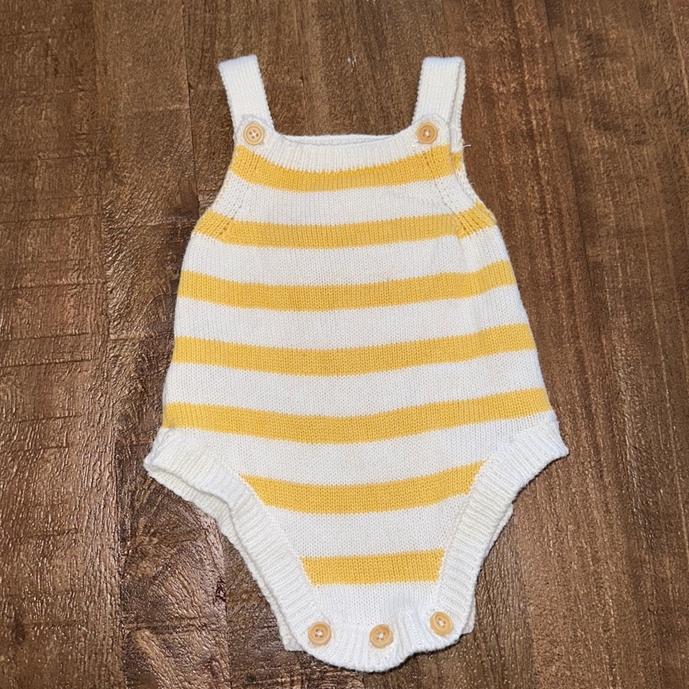 Cotton knit jumpsuit - Mango